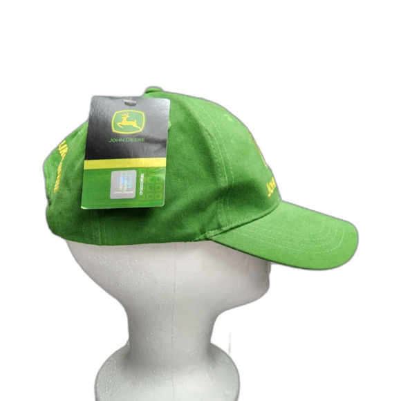 NWT John Deere Green Adjustable Hat - Picture 4 of 7